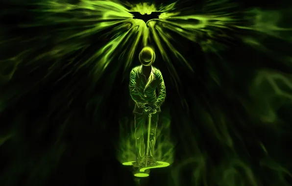 Picture artwork, the riddler
