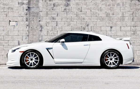 Cars, nissan, white, cars, Nissan, gtr, auto wallpapers, car Wallpaper