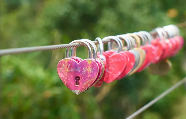 Picture love, heart, romantic, lock