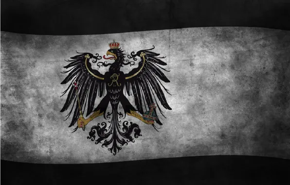 Flag, eagle, flags, Germany, Kingdom, Empire, Kingdom, Brandenburg