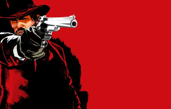 Gun, revolver, shooter, Red Dead Redemption