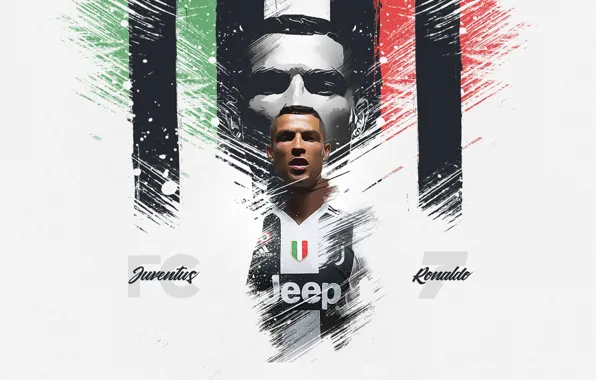 Picture wallpaper, Cristiano Ronaldo, football, player, Sport, Juventus FC