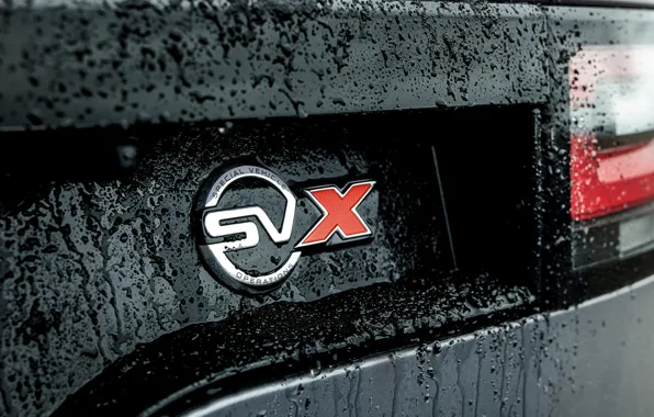 Emblem, Land Rover, Discovery, 4x4, 2017, V8, SVX, 525 HP