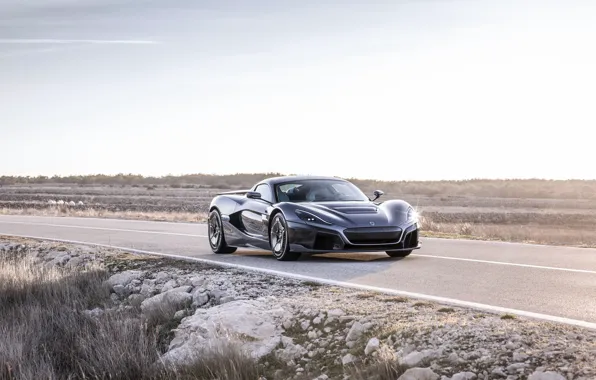 Supercar, 2018, Rimac, electric car, C-Two