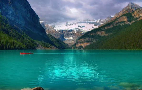 Lake, Canada, canada, national Park, national park, Emerald Lake Louise, emerald lake louise