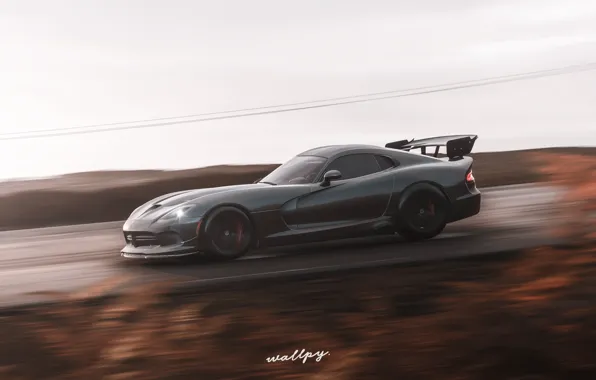 Picture Microsoft, Dodge, Viper, 2018, game art, Forza Horizon 4, by Wallpy