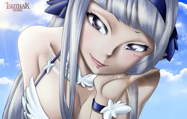 Look, girl, smile, Fairy Tail, Fairy Tail