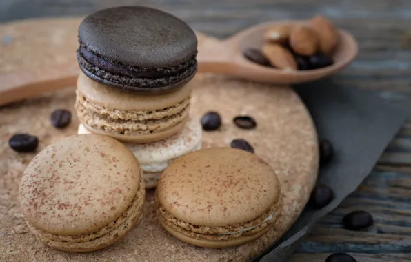 Coffee, the sweetness, cakes, cakes, coffee, cakes, macaroons, pastries