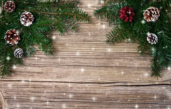 Decoration, Christmas, New year, christmas, new year, wood, merry, decoration