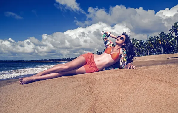 Girl, Model, Beach, Brazil, Summer, Fashion, Toda Bela