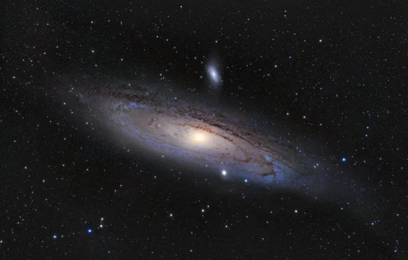 Picture light, cosmos, andromeda galaxy