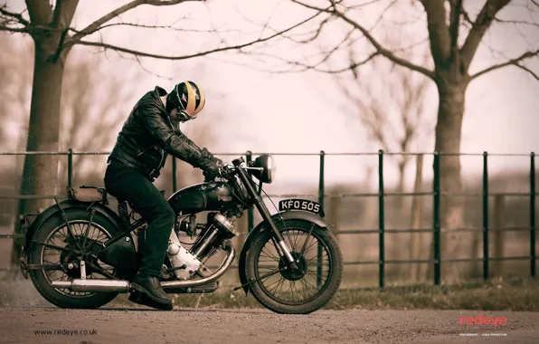 Picture bike, engine, classic british motorcycle