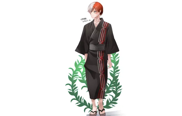 Plant, guy, Boku no Hero Academy, Todoroki Shouto, Todoroki Shoto, My heroic academia