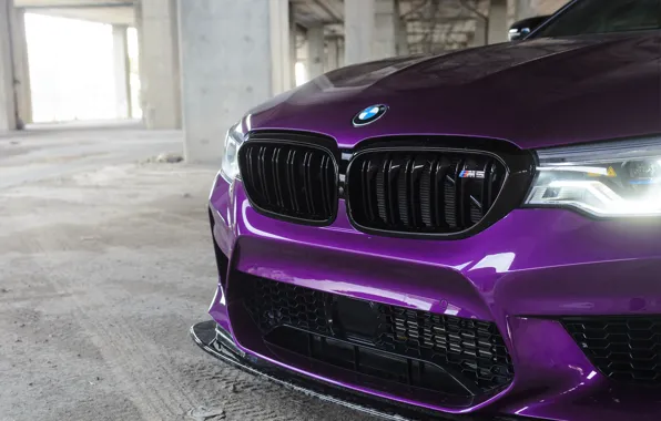 Picture BMW, Purple, Front, F90