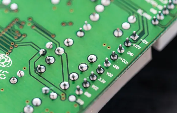 Board, electronics, connections