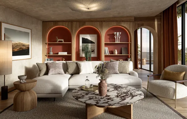 Design, style, interior, living room, rest room, Montenegro, To, Montenegro