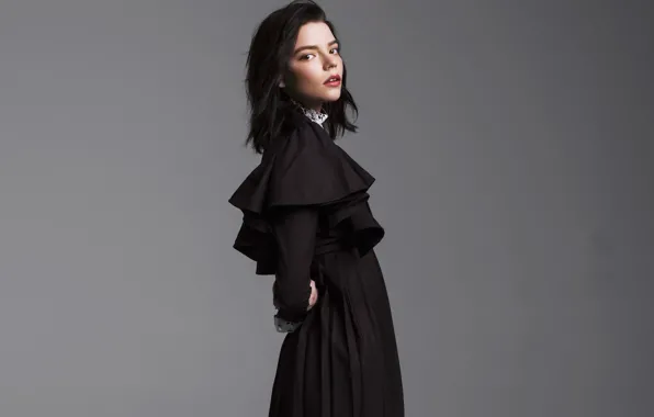 Background, model, makeup, dress, actress, brunette, hairstyle, photoshoot