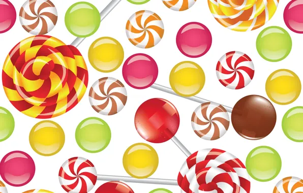 Wallpaper the sweetness, texture, lollipops, texture, caramel, candy ...