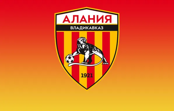 Emblem, coat of arms, football club, Alanya (Vladikavkaz)
