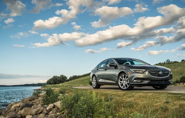 Picture photo, Grey, Car, Buick, Future, Metallic, Regal, 2019