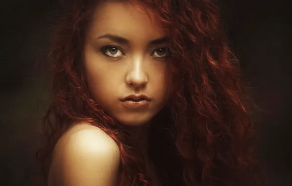 Look, portrait, Karen Abramyan, Lolita, sadeness