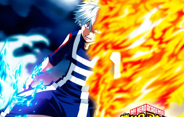 Fire, My Hero Academia, Boku No Hero Academy, Todoroki Shoto, My Hero Academy