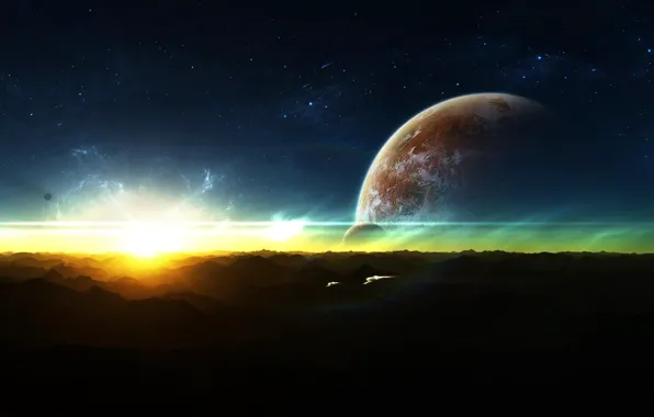 hd wallpaper space art