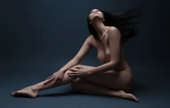 Girl, pose, background