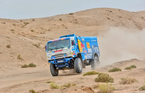 Picture The sky, Sand, Nature, Sport, Speed, Truck, Race, Master