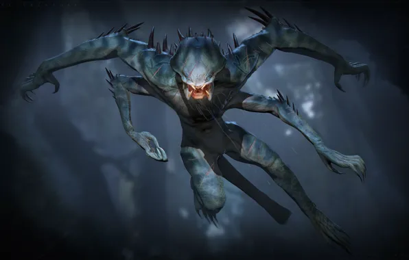 Predator, Blue eye, Catch, Demonic Entity, Predator hunting ground, Four arms