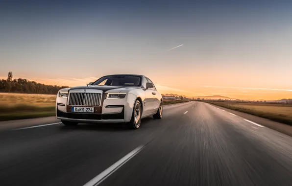 Rolls-Royce, Ghost, road, speed, Rolls-Royce Ghost Amber Roads