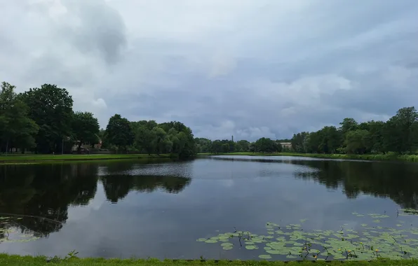 Parks in Latvia, Lakes in Latvia, Latvian Park, Mara Pond (park), Parku Latviesu