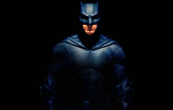 Picture mask, costume, black background, Batman, Ben Affleck, comic, Bruce Wayne, Justice League