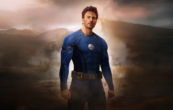 Look, pose, Chris Evans, Chris Evans, The human torch, Johnny Storm, Deadpool & Wolverine, Deadpool …