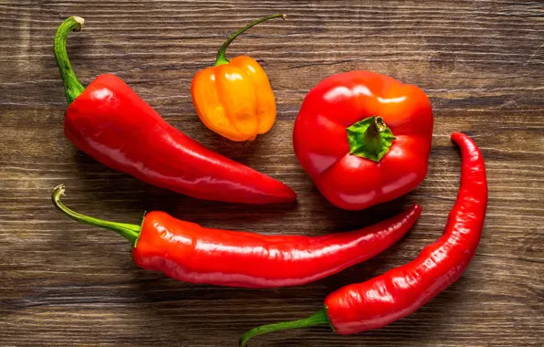 Food, pepper, vegetables
