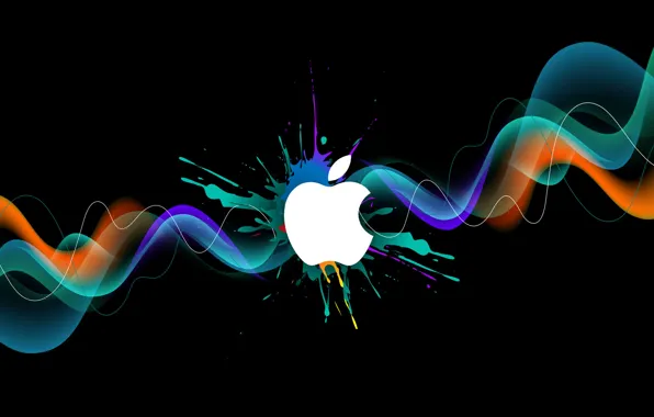 Picture paint, apple, logo, brand