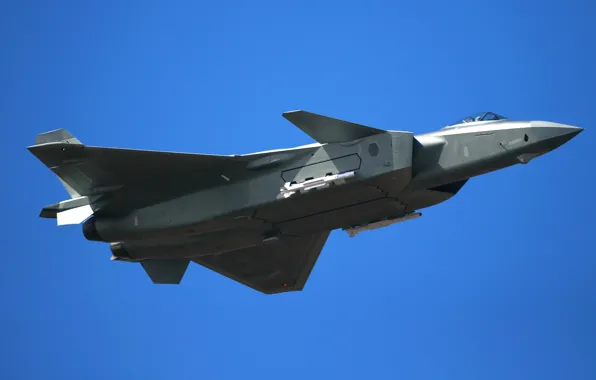 Picture aircraft, military, aviation, chinese, chengdu j-20, chengdu