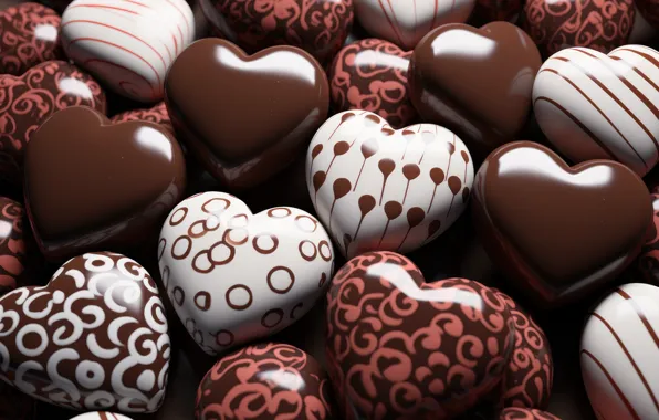 Love, holiday, heart, feelings, chocolate, heart, candy, hearts