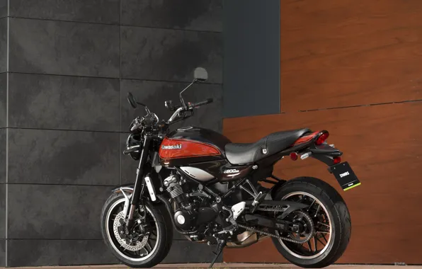 Kawasaki, rear view, Kawasaki Z900RS