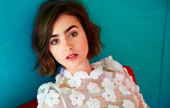 Photoshoot, Lily Collins, Lily Collins, Yahoo Style
