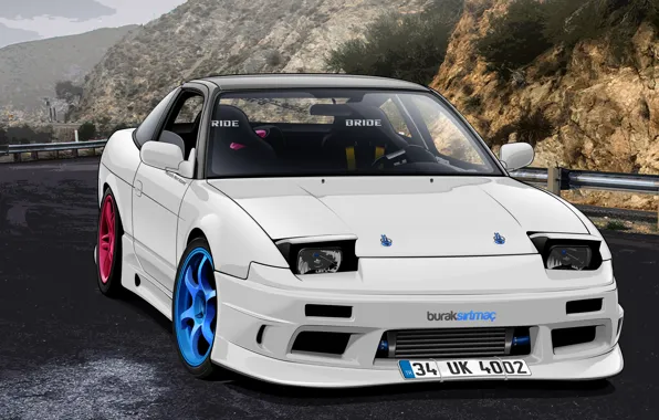 Picture Nissan, S13, Drift Spec Vector, by Edcgraphic, 200SX