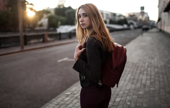 Picture girl, freckles, cutie, Andrey Frolov