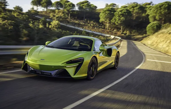 Picture McLaren, on the road, hybrid supercar, 3.0 l, 2021, Artura, V6 twinturbo