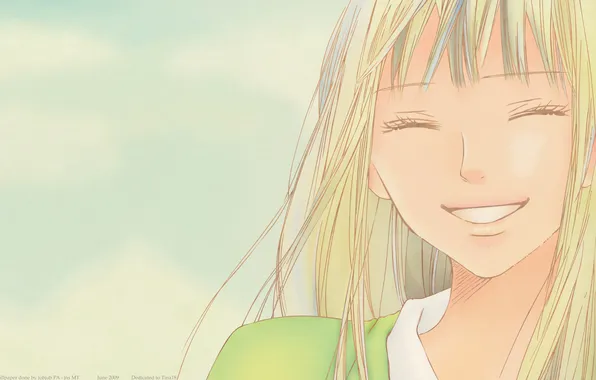 Girl, smile, anime, kimi ni todoke, To reach you, Sawako Kuronuma