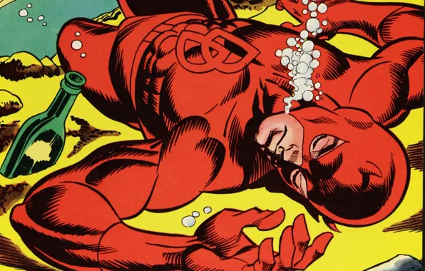 Red, costume, Daredevil, Daredevil