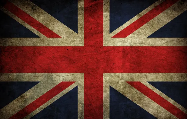 Picture vintage, flag, english