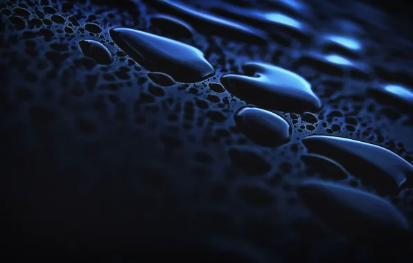 Picture drops, macro, surface, background