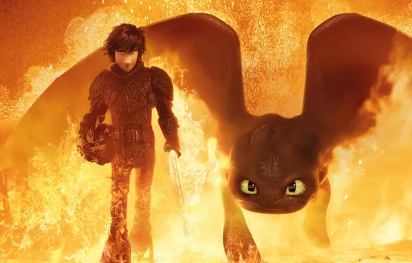 Toothless 2024 dragon fire