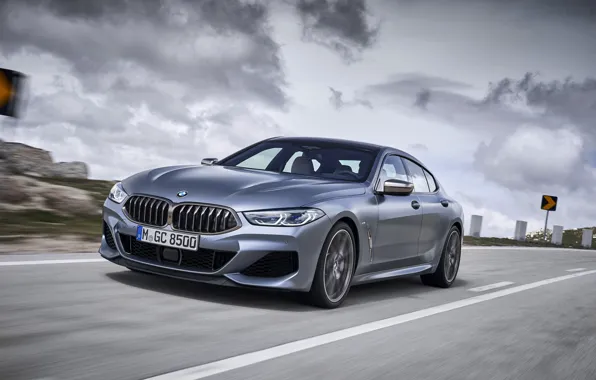 Coupe, BMW, car, Gran Coupe, 8-Series, 2019, the four-door coupe, Eight