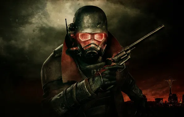 Radiation, mask, fallout3, new vegas, Magnum